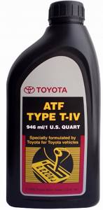 TOYOTA AUTO FLUID TYPE T-IV 0,946л., масло для АКПП (№ 00279-000T4)
